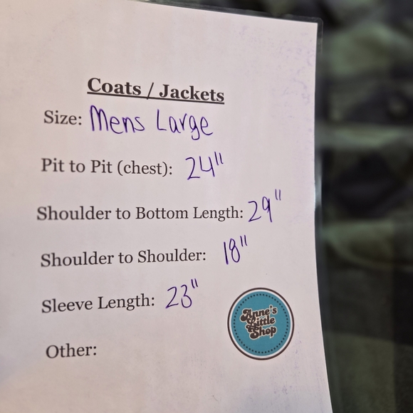 Adventuridge Mens Large Green and Black Flannel Shirt‎ Jacket - Picture 14 of 14